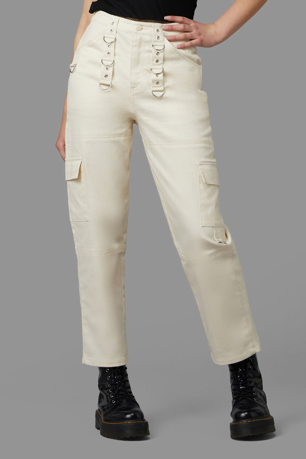 Black Friday - Occultist Cargo Pant - cream