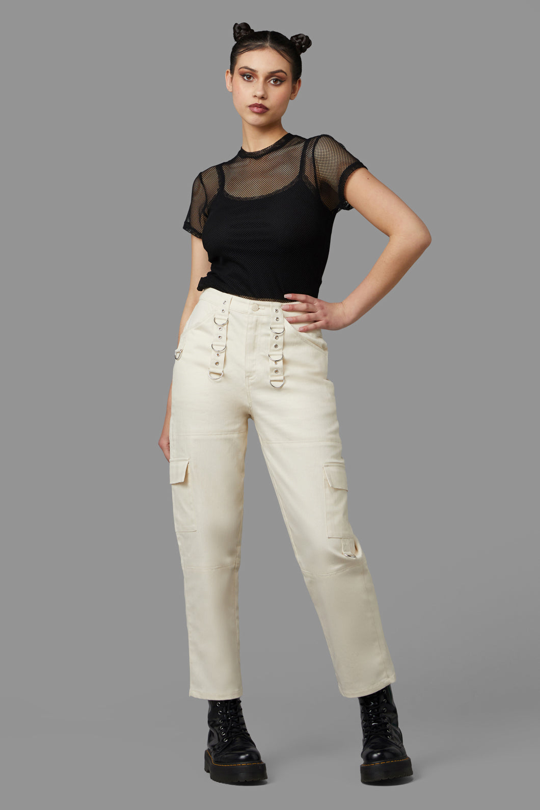 Black Friday - Occultist Cargo Pant - cream