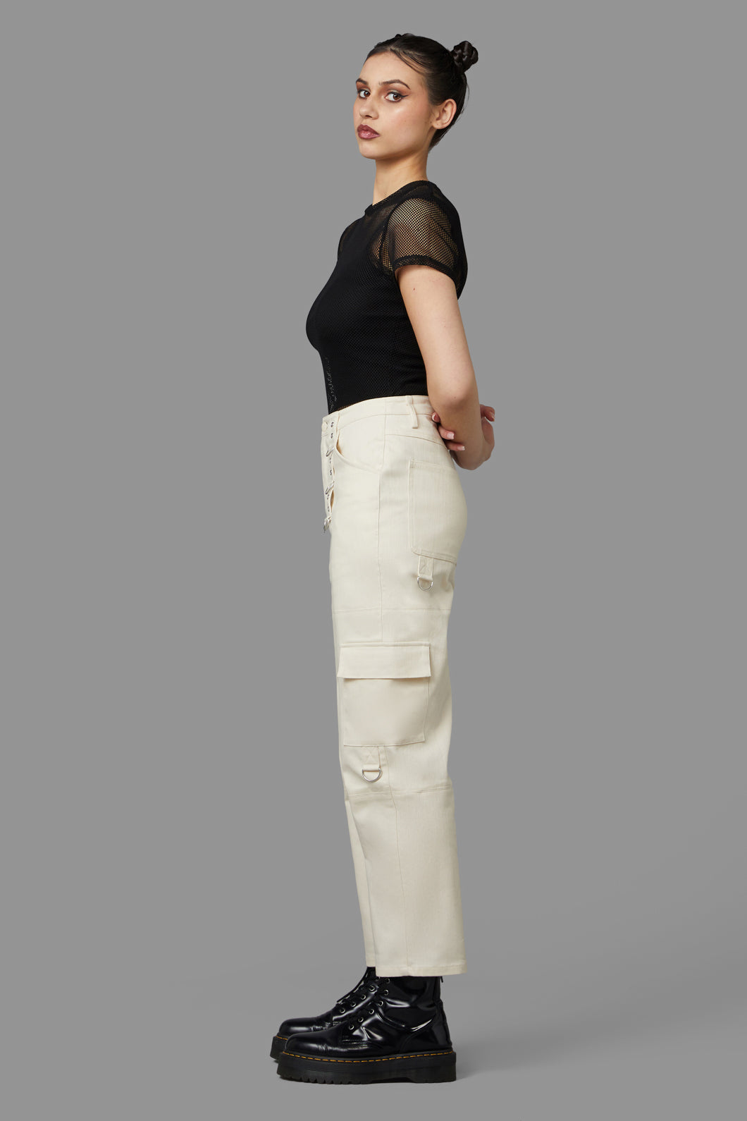 Black Friday - Occultist Cargo Pant - cream
