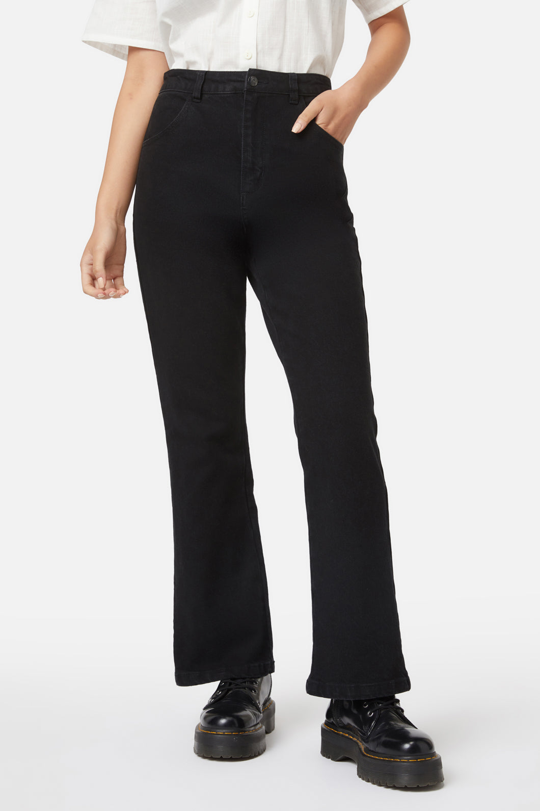 Black Friday - Haunted Bloom Jean - black