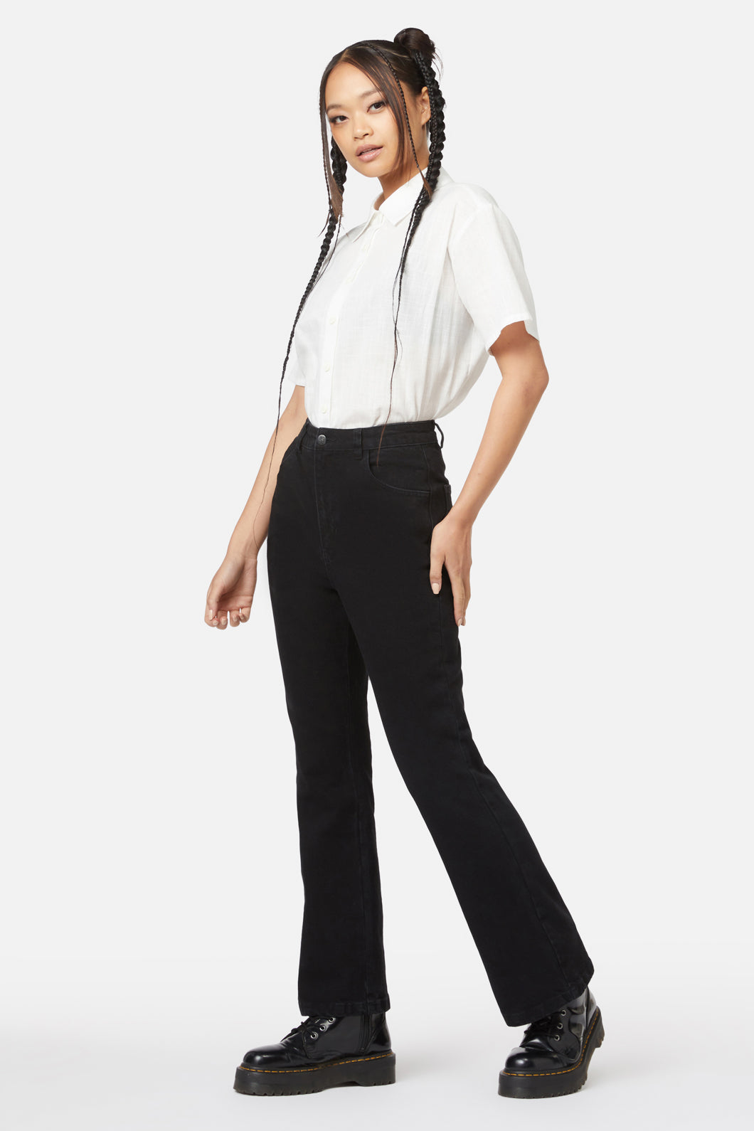 Black Friday - Haunted Bloom Jean - black