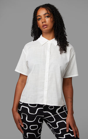 Black Friday - Soundwave Blouse - white
