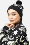 Black Friday - Woodland Frog Beanie - black