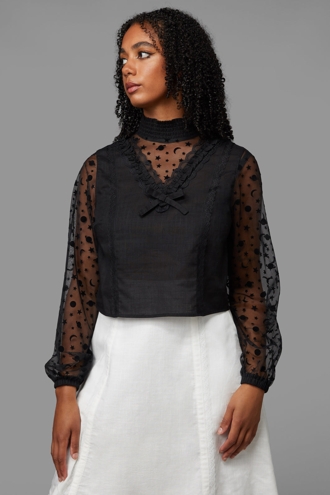 Black Friday - Shooting Star Blouse - black