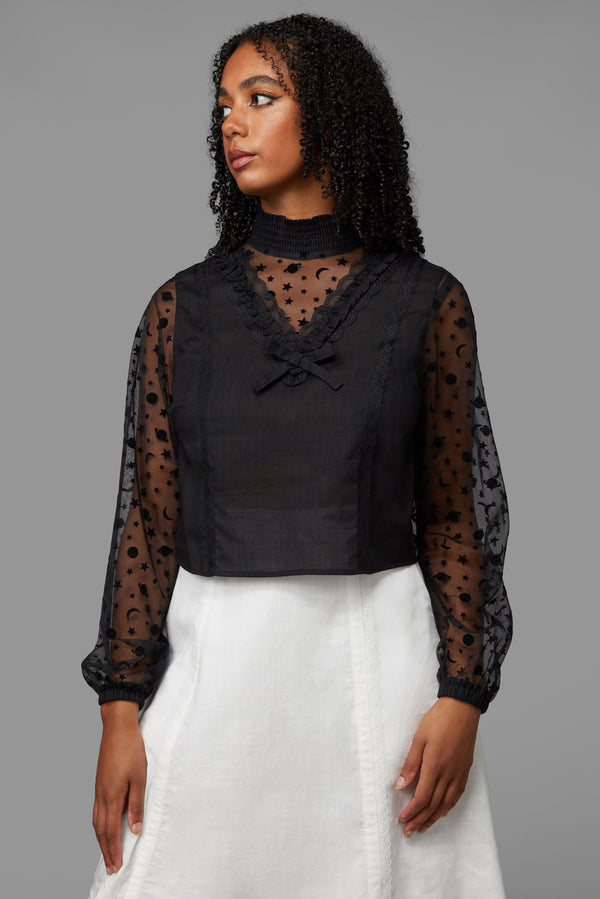 Black Friday - Shooting Star Blouse - black