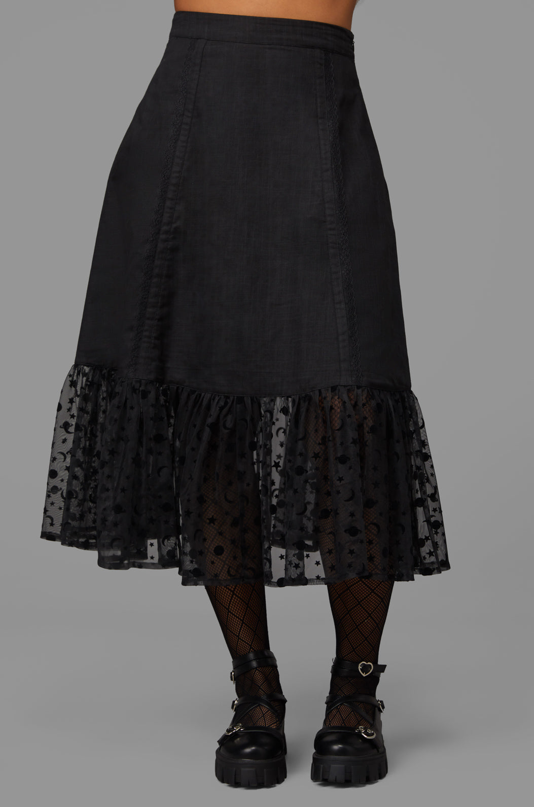Black Friday - Shooting Star Skirt - black