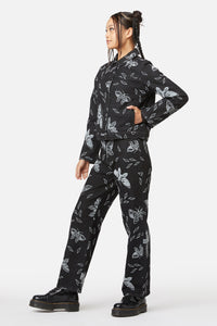 Black Friday - Larvae Flocked Jacket - black