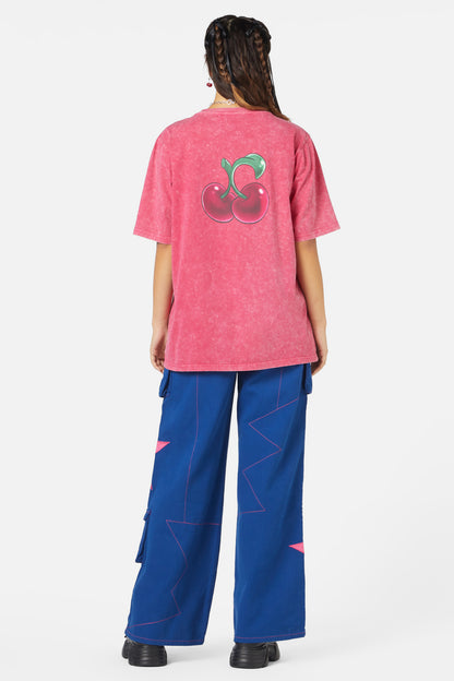 Black Friday - Airbrush Sour Cherry Tee - pink