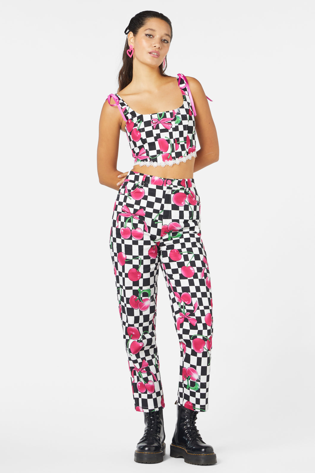 Black Friday - Super Psycho Pant - black-white