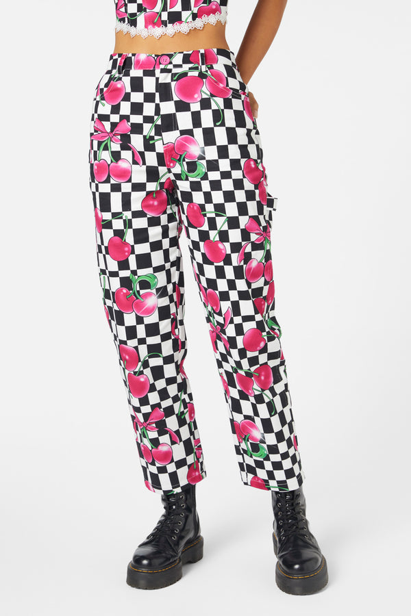 Black Friday - Super Psycho Pant - black-white