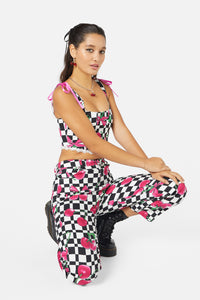 Black Friday - Super Psycho Pant - black-white