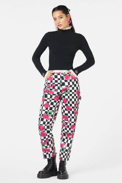 Black Friday - Super Psycho Knit Top - black