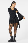 Black Friday - Fern Tie Cardi - black