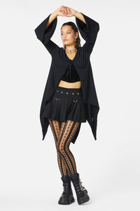 Black Friday - Fern Tie Cardi - black