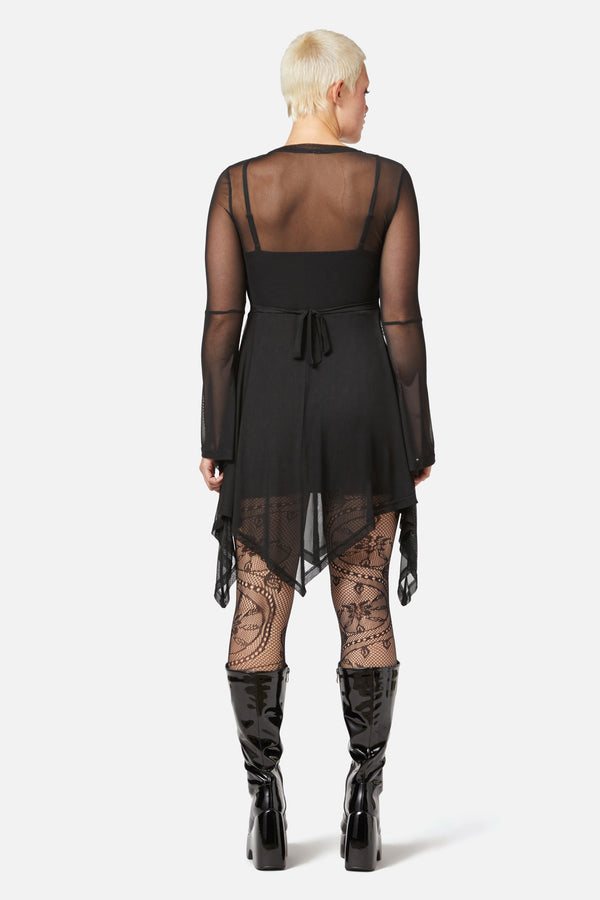 Black Friday - Fern Mesh Dress - black