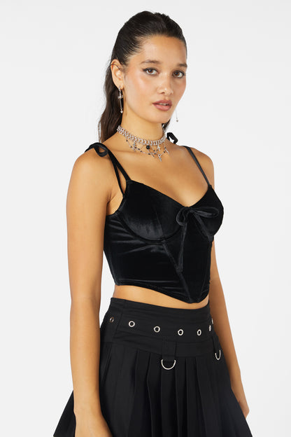 Black Friday - Fern Corset Top - black