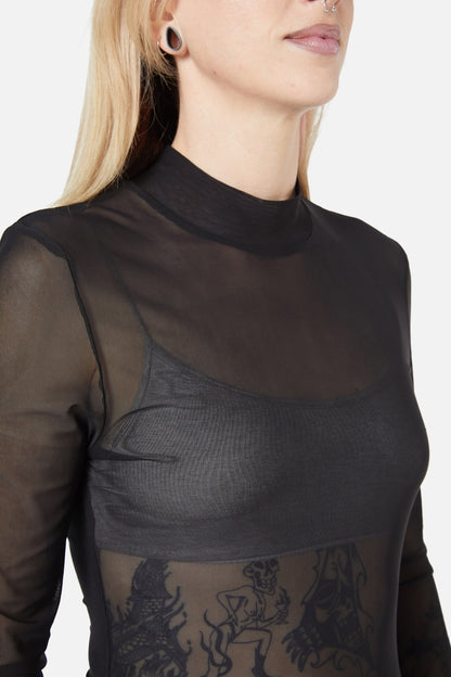 Black Friday - Comet Top - black