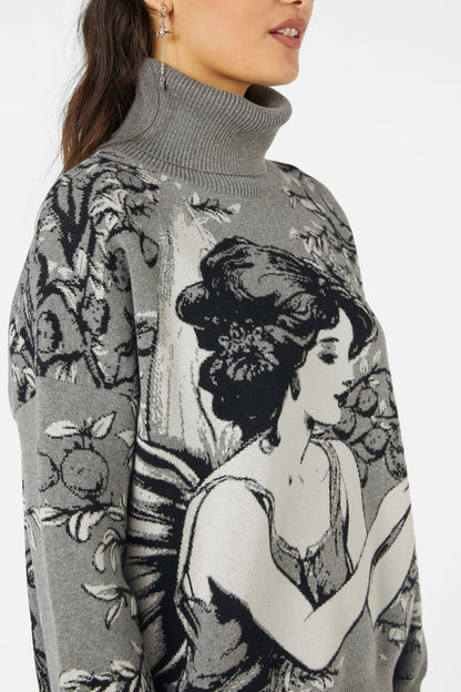 Black Friday - Forest Fae Knit - grey