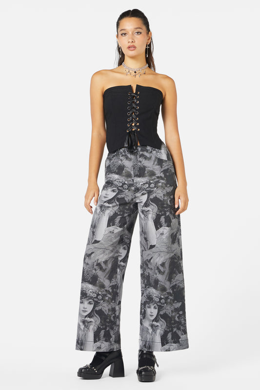 Black Friday - Petal Corset - black