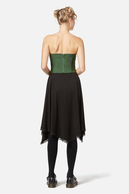 Black Friday - Petal Corset - green