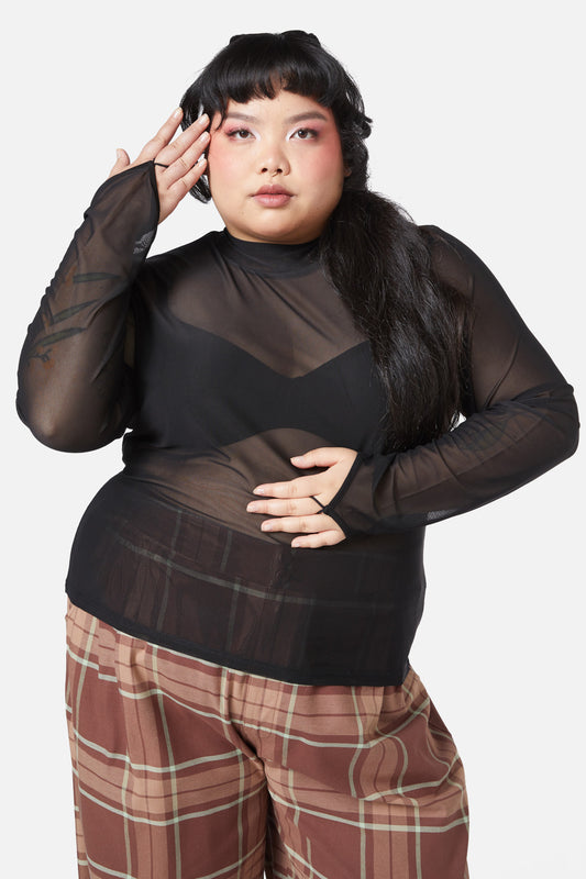 Black Friday - Curve Comet Top - black