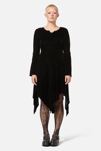 Black Friday - Fern Velvet Dress - black