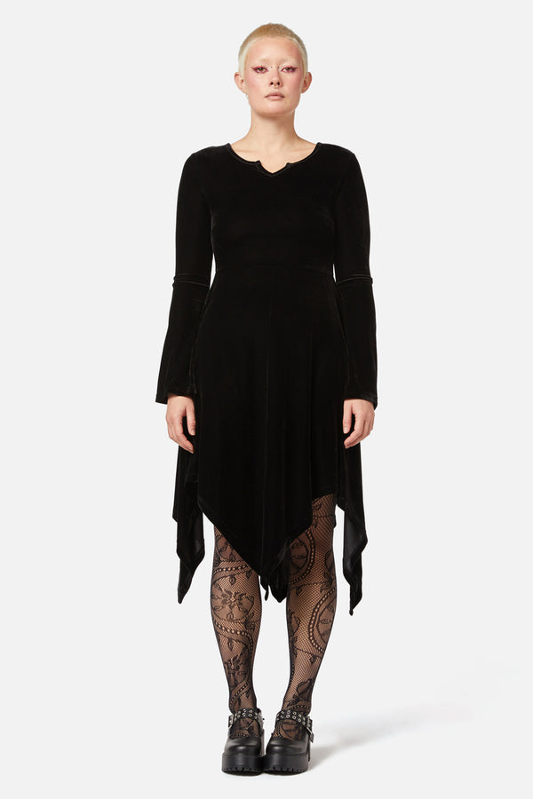 Black Friday - Fern Velvet Dress - black