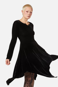 Black Friday - Fern Velvet Dress - black