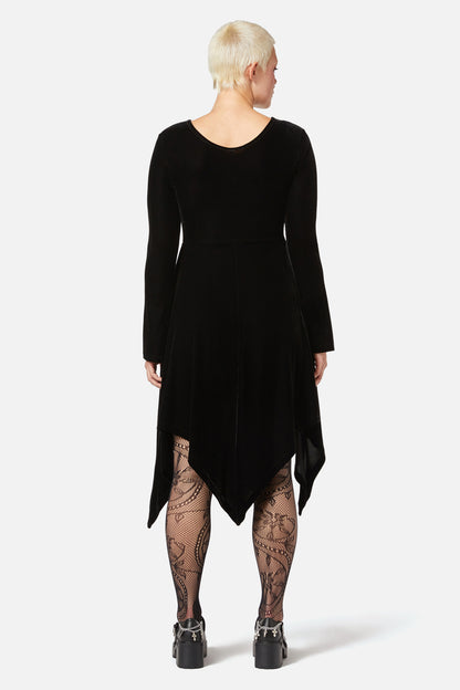 Black Friday - Fern Velvet Dress - black