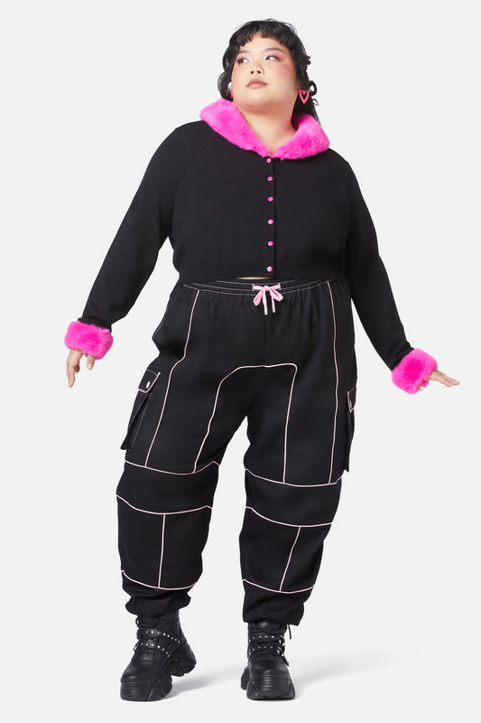 Black Friday - Curve Super Psycho Cardi - black