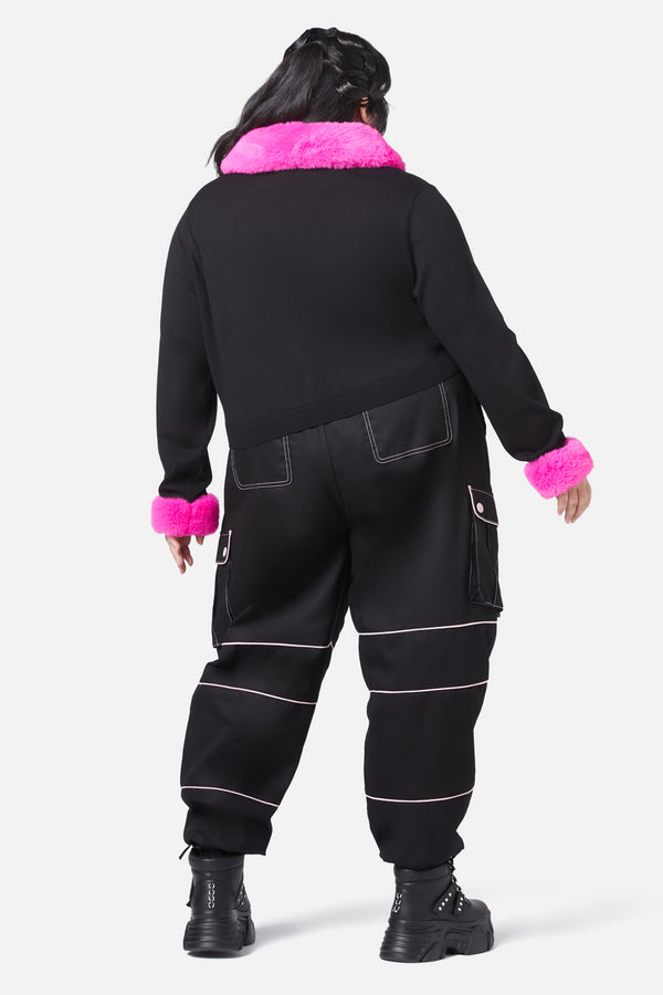 Black Friday - Curve Super Psycho Cardi - black