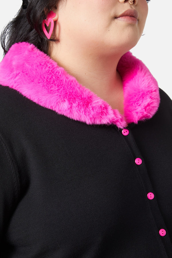 Black Friday - Curve Super Psycho Cardi - black