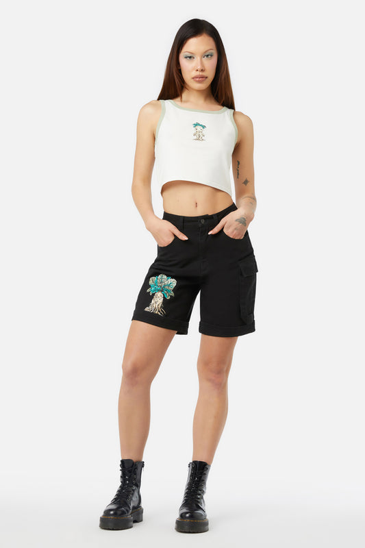 Black Friday - Cutie Mandrake Tank - cream