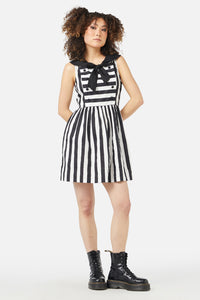 Black Friday - Dandy Dress - black-white