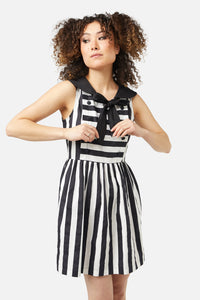 Black Friday - Dandy Dress - black-white