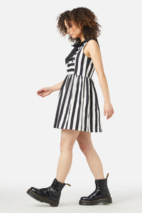 Black Friday - Dandy Dress - black-white