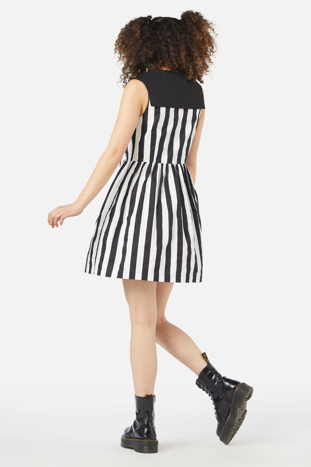 Black Friday - Dandy Dress - black-white