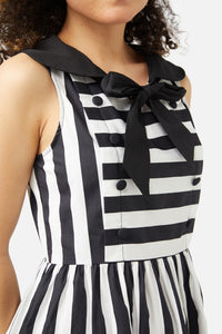 Black Friday - Dandy Dress - black-white