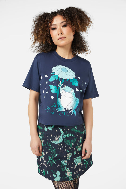 Black Friday - Nocturnal Frog Tee - navy