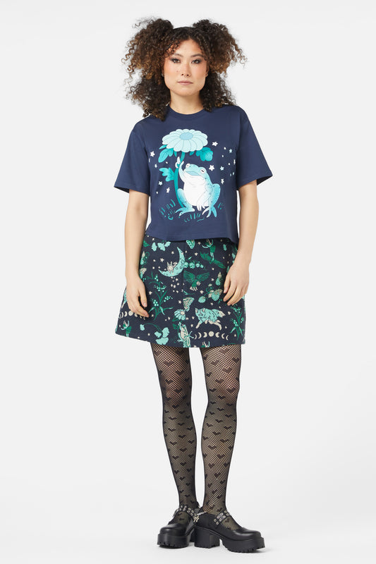 Black Friday - Nocturnal Frog Tee - navy