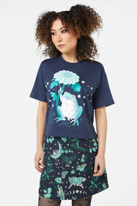 Black Friday - Nocturnal Frog Tee - navy