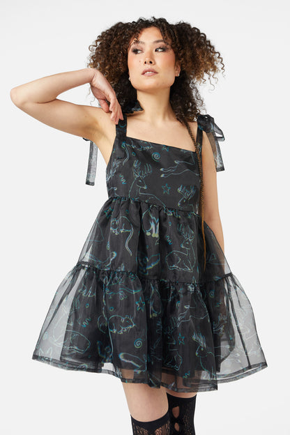 Black Friday - Aura Party Dress - black