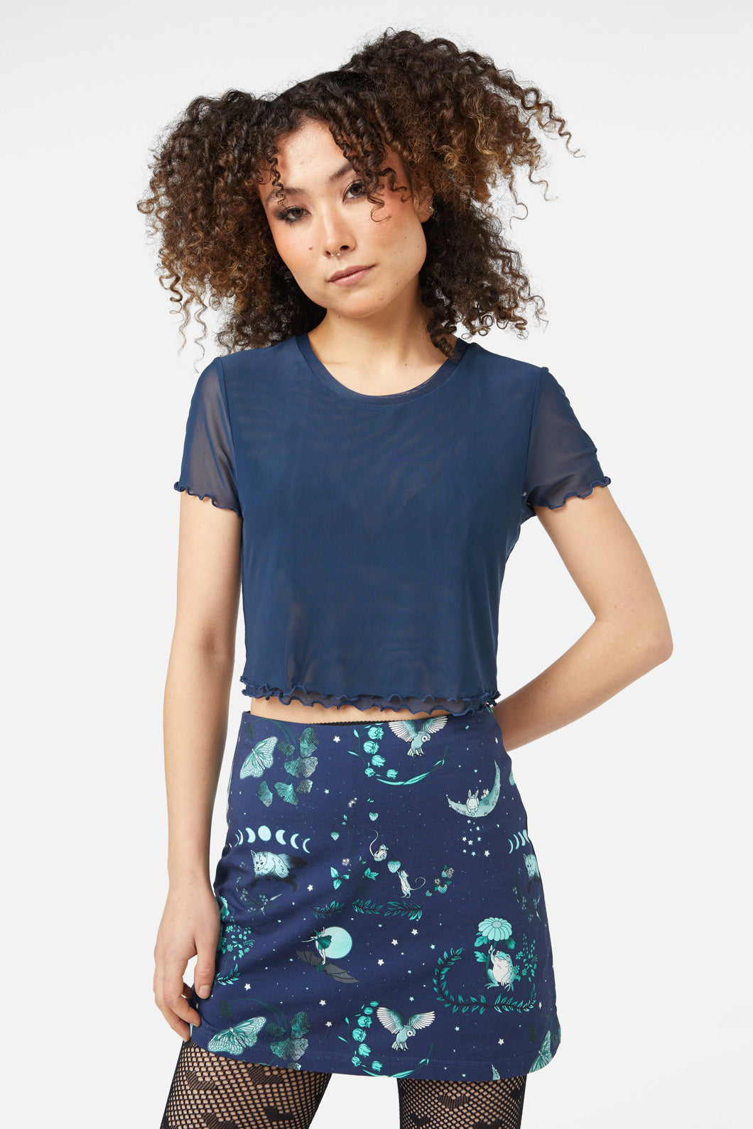 Black Friday - Moth Top - midnight
