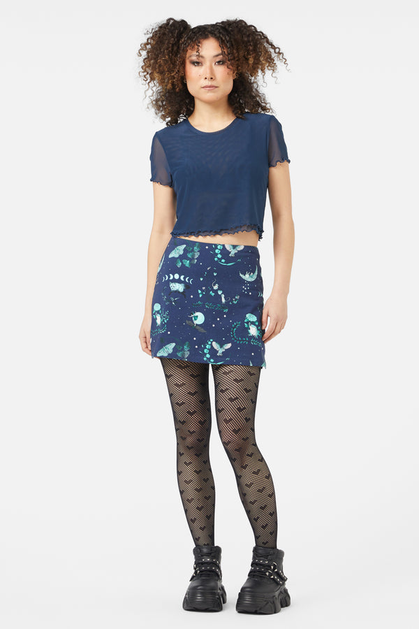 Black Friday - Moth Top - midnight