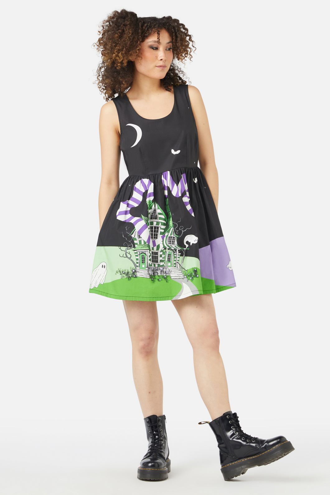Black Friday - Spooky Scene Dress - multi