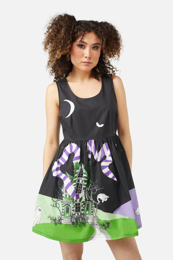 Black Friday - Spooky Scene Dress - multi