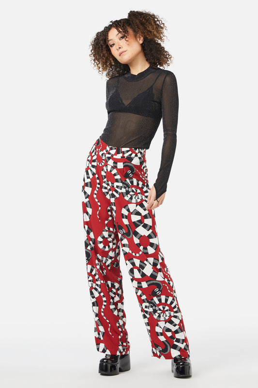 Black Friday - Poisonous Pant - red