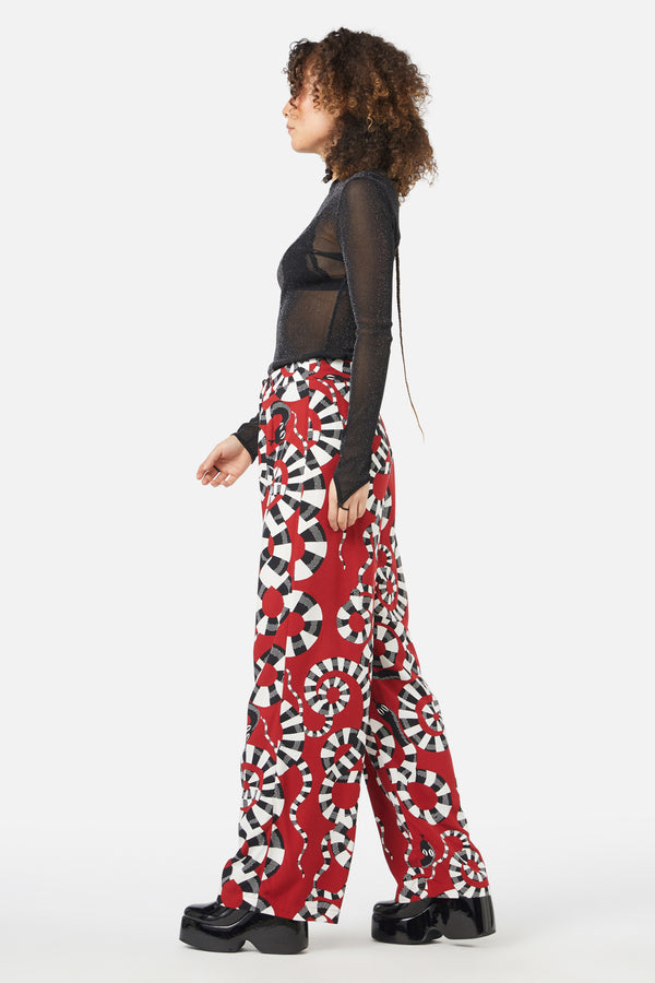 Black Friday - Poisonous Pant - red