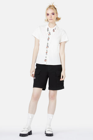 Black Friday - Butternut Blouse - vintage-white