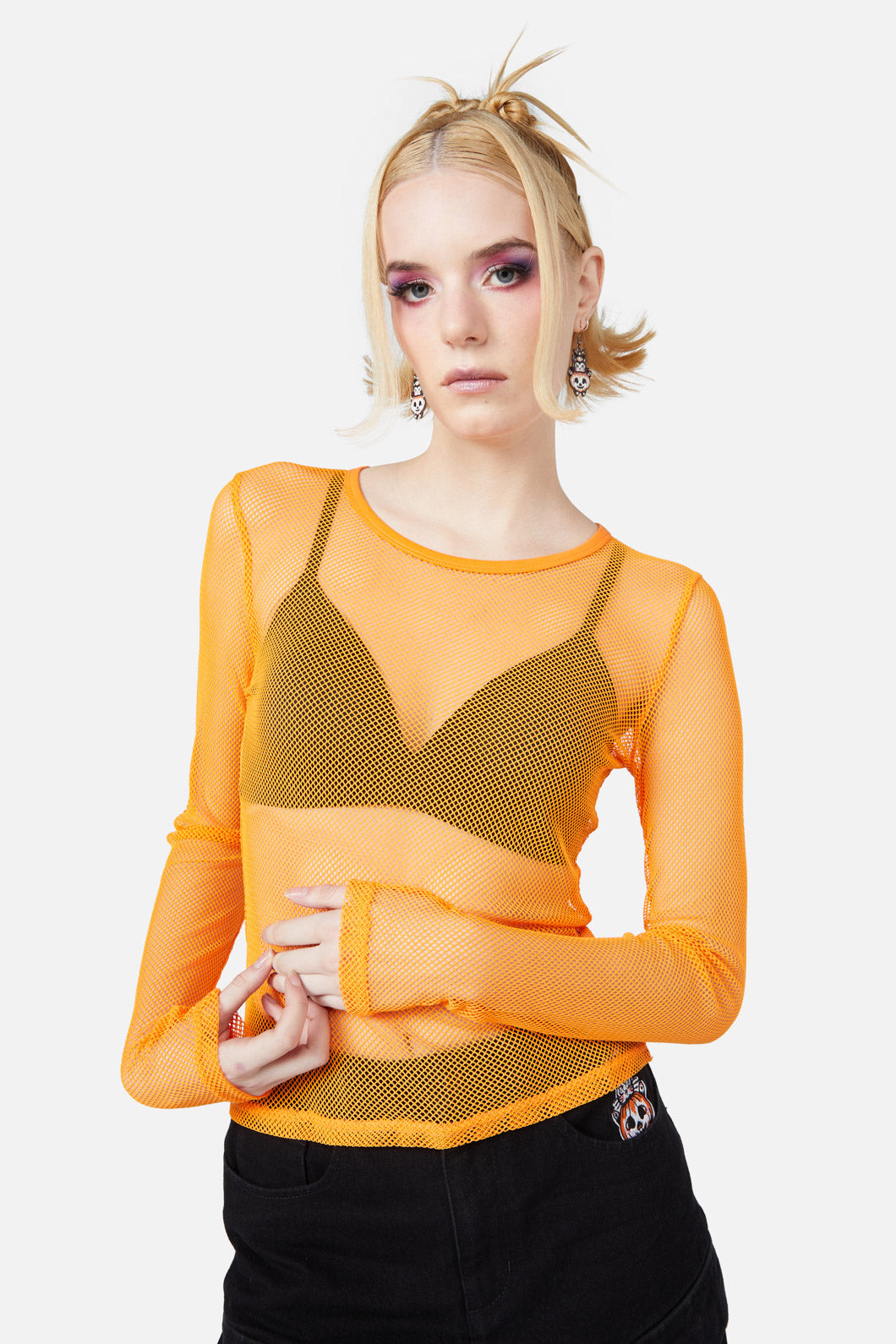 Black Friday - Cat-O-Lanten Top - orange